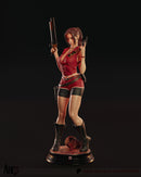 Claire Redfield Resin Statue - view 1
