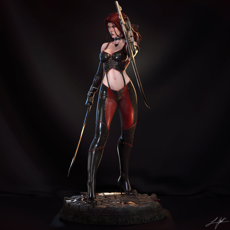 Rayne BloodRayne Resin Statue - view 4