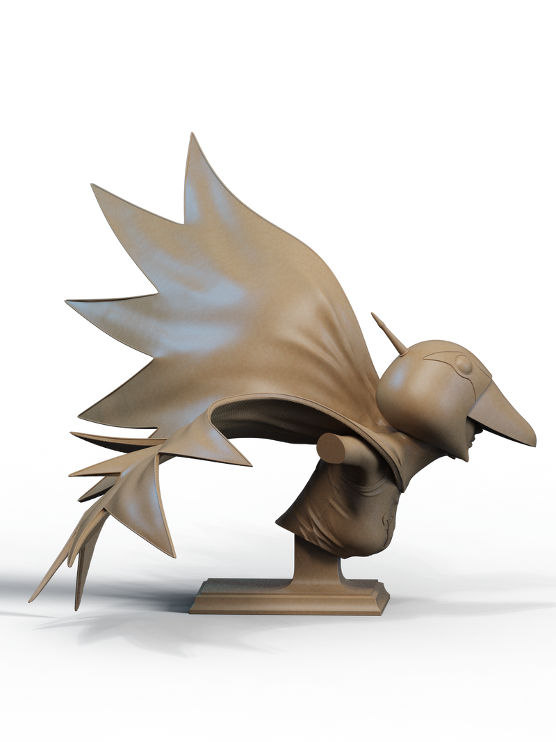 Jun the Swan Resin Bust - view 4