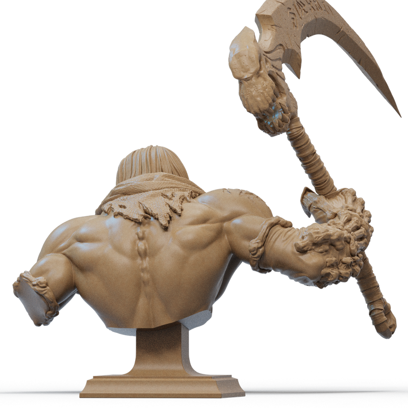 Death Resin Bust - Design 1 - view 2
