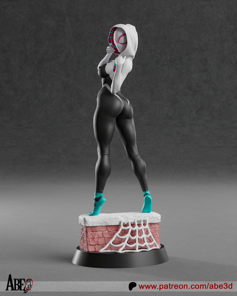 Spider-Gwen Resin Statue - view 4