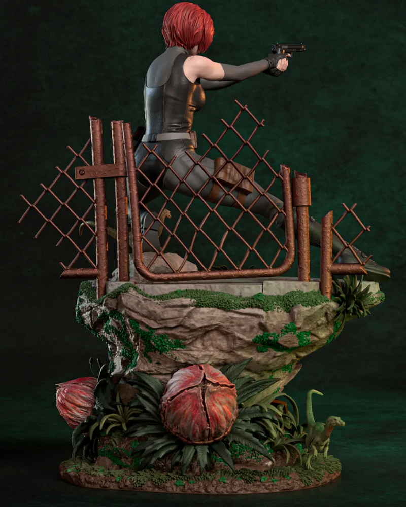 Regina Resin Statue - view 5