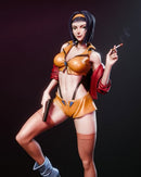 Faye Valentine Resin Statue - view 1