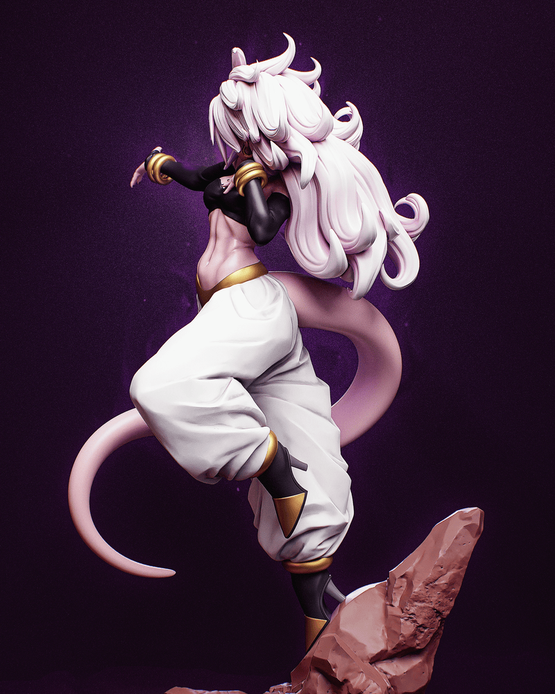 Android 21 Resin Statue - view 3