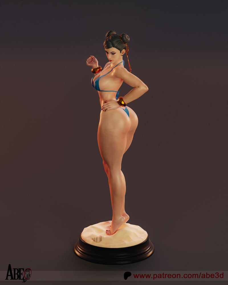 Chun-Li SF6 Bikini Resin Statue - view 6