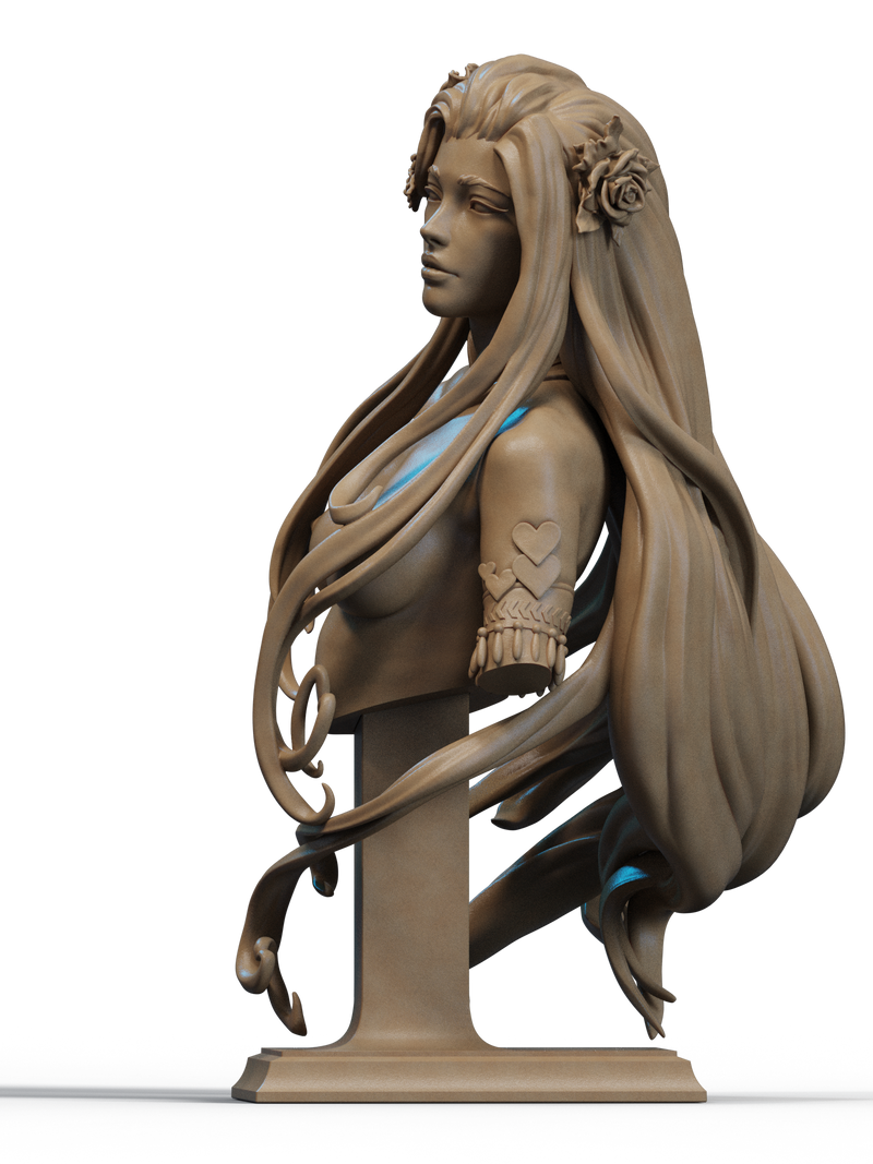 Aphrodite Resin Bust - Design 1 - view 2