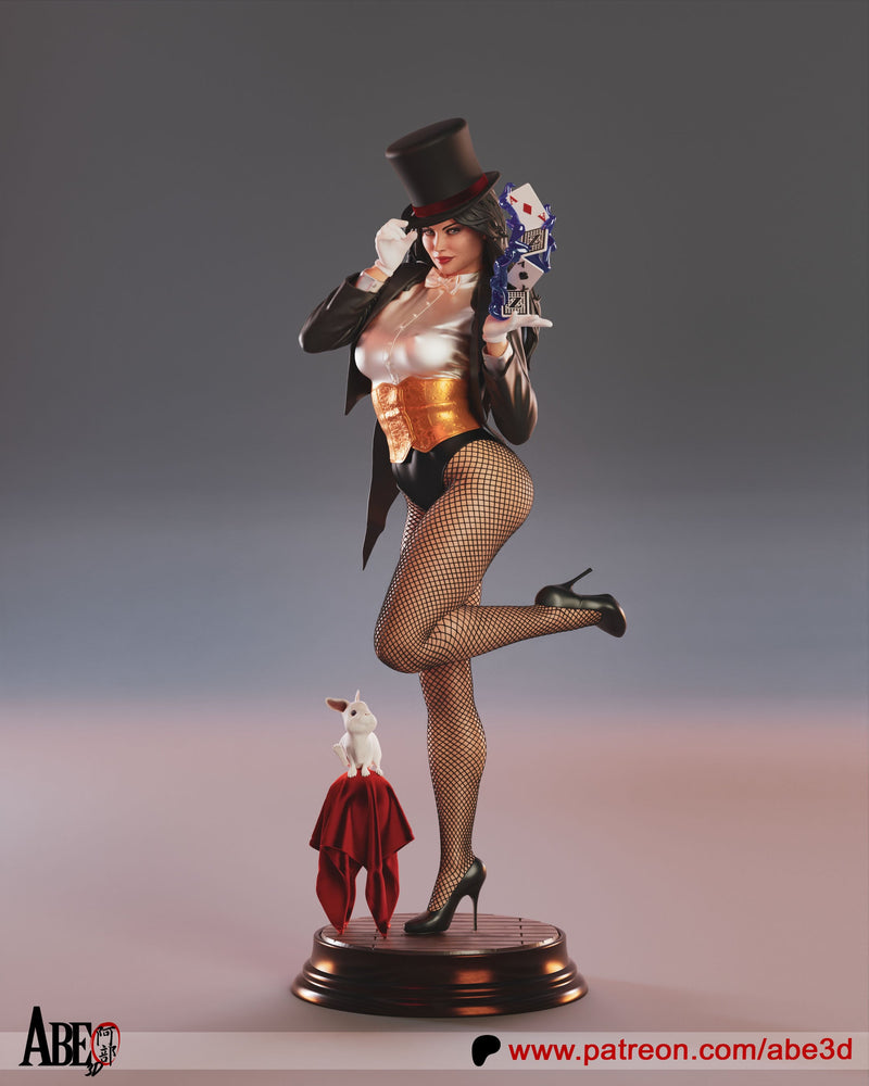 Zatanna Resin Statue - view 1