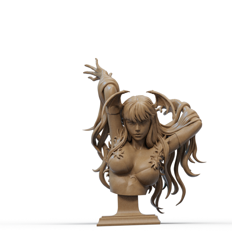 Morrigan Resin Bust - view 1