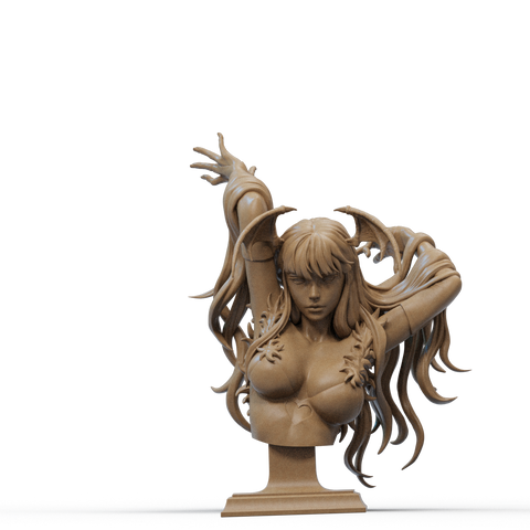 Morrigan Resin Bust - view 1