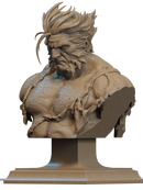 Logan Resin Bust - Design 2 - view 2