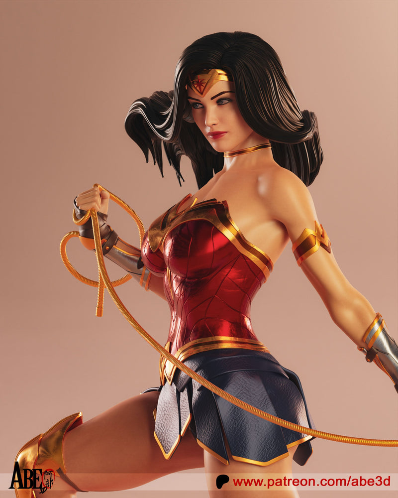 Wonder Woman Resin Statue - view 5