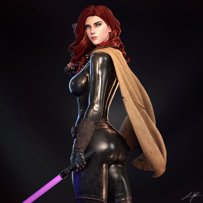 Mara Jade Resin Statue - view 8