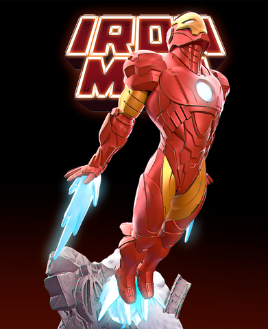Iron Man Resin Statue - view 1