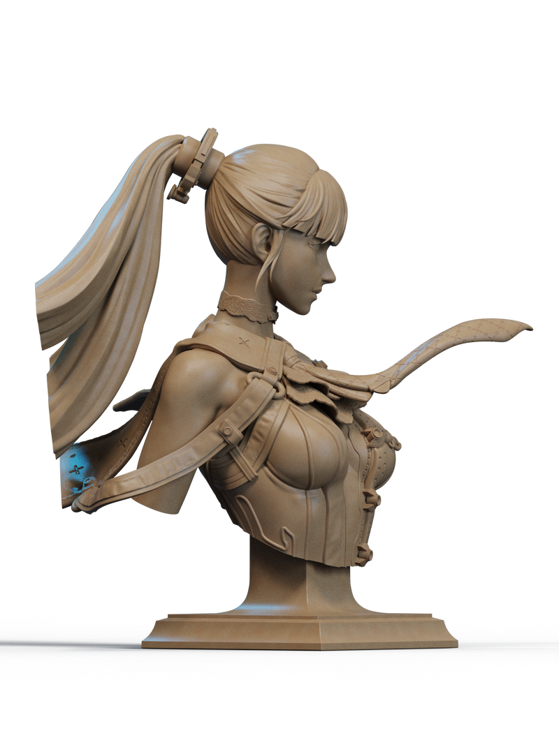 Eve Resin Bust - Design 1 - view 2