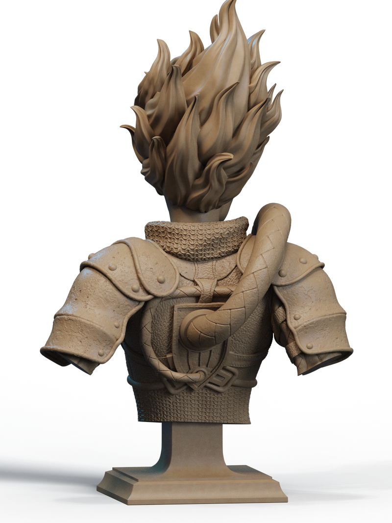 Chandra Resin Bust - view 3