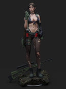 Quiet Resin Statue - view 1