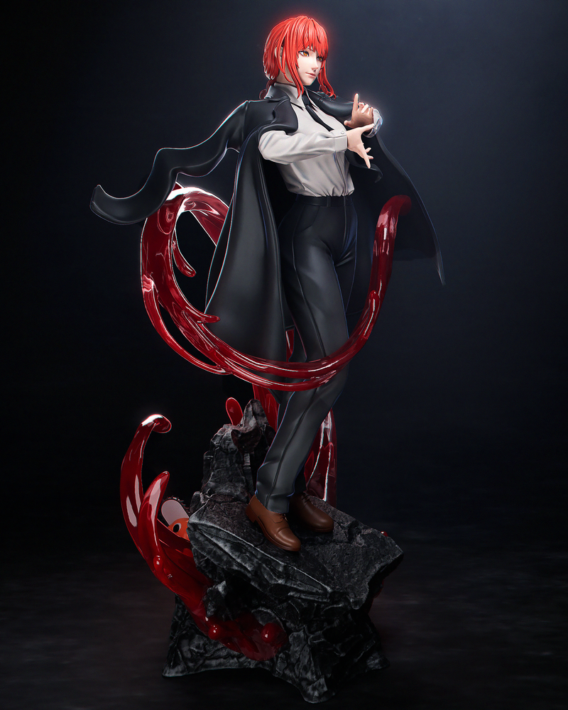 Makima Resin Statue - view 4