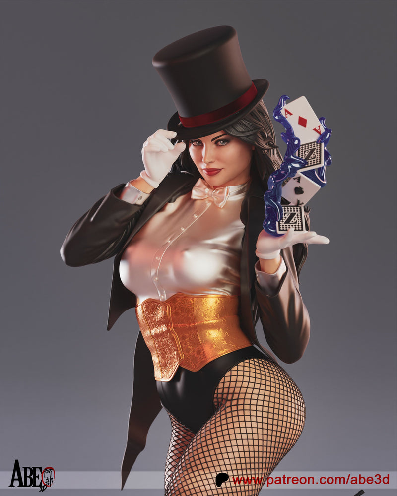 Zatanna Resin Statue - view 2