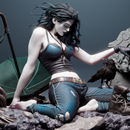 Death Resin Statue - Design 2 - view 4