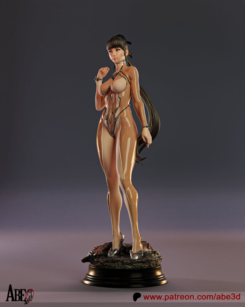 Eve Skin Suit Resin Statue - view 3