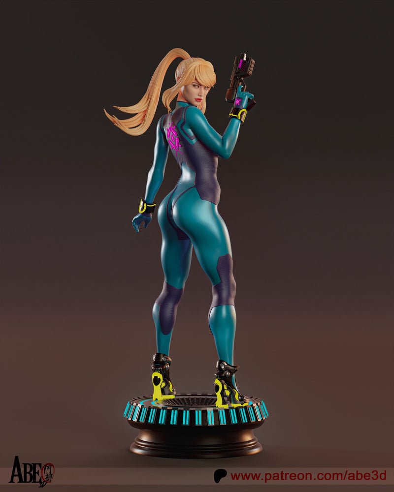 Samus Aran Resin Statue - view 6