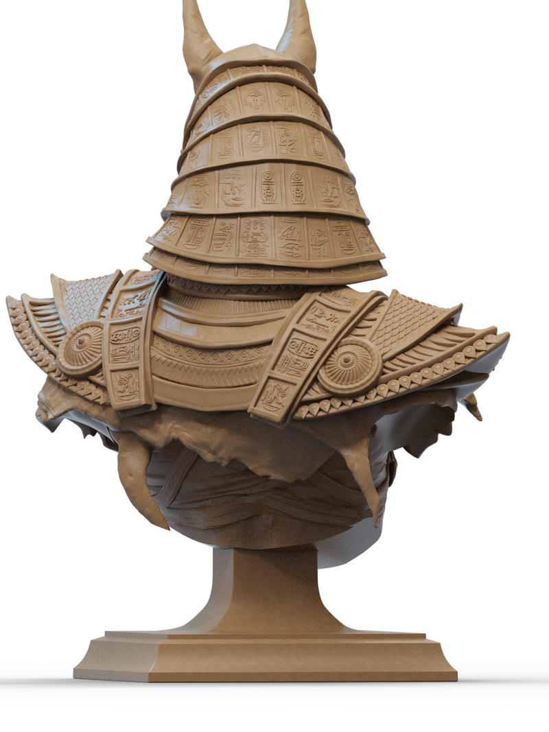 Anubis Resin Bust - view 3
