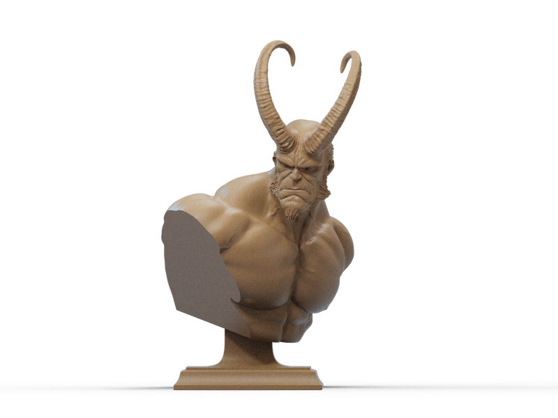 Hellboy Resin Bust - view 3