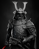 Darth Vader Samurai Resin Statue - view 1
