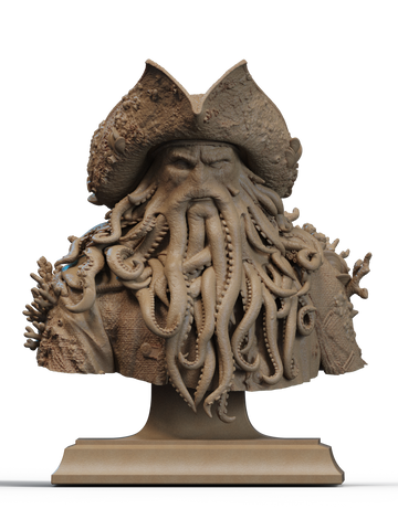 Davy Jones Resin Bust - view 1
