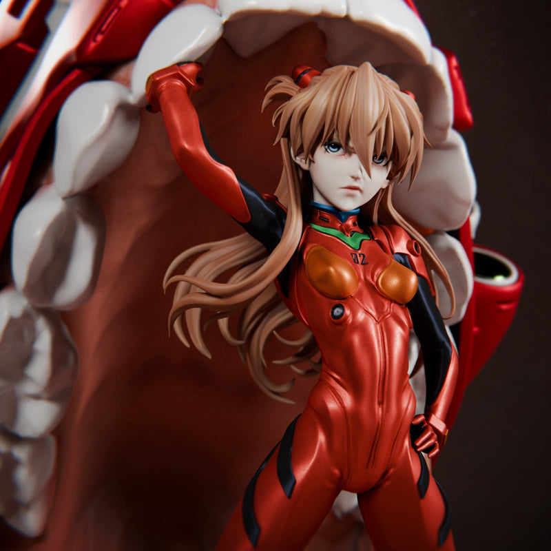 Asuka + Eva Resin Diorama - view 1