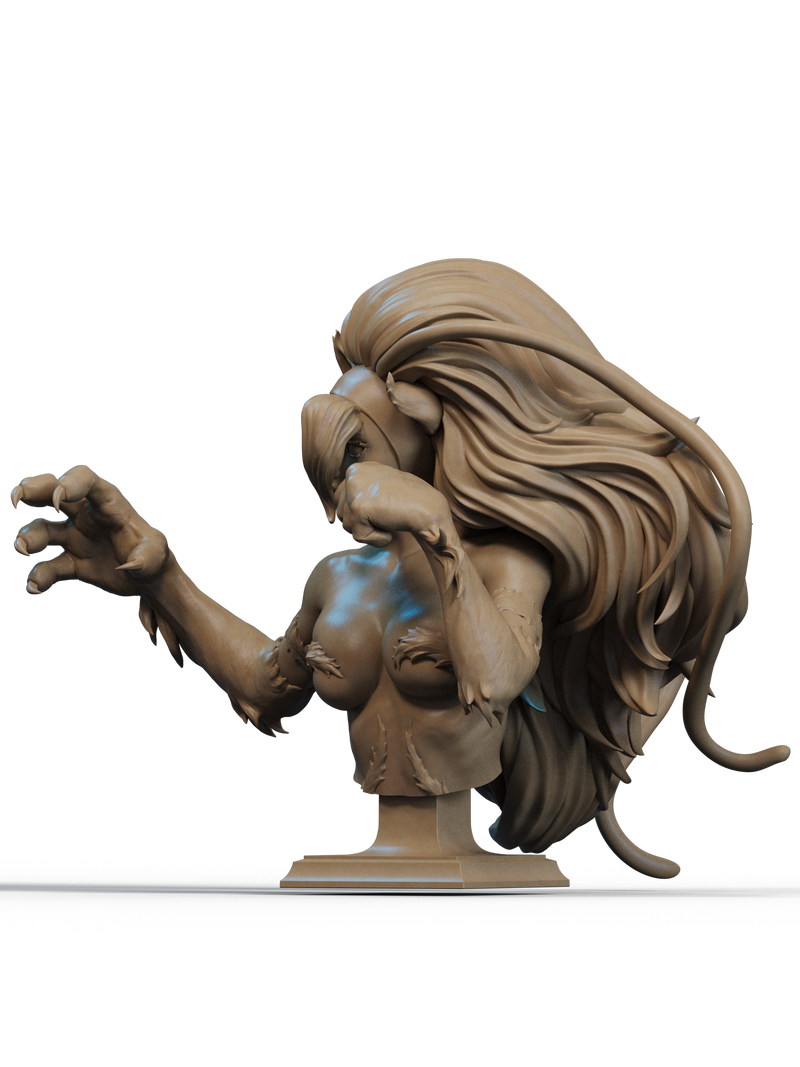 Felicia Resin Bust - view 2