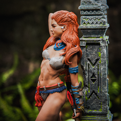 Aloy Resin Statue - view 1