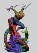 Scarlet Spider Resin Statue - view 7