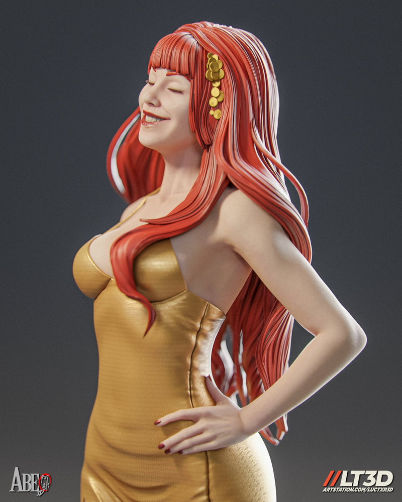Mary Jane Hellfire Gala Resin Statue - view 6