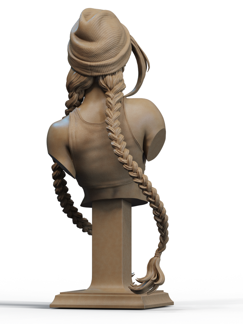 StreetWear Cammy Resin Bust - view 4
