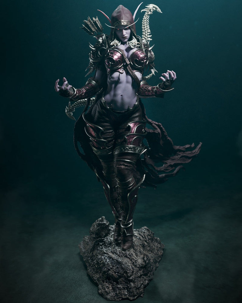 Sylvanas Resin Statue - view 6