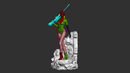 Quiet Resin Statue - view 8