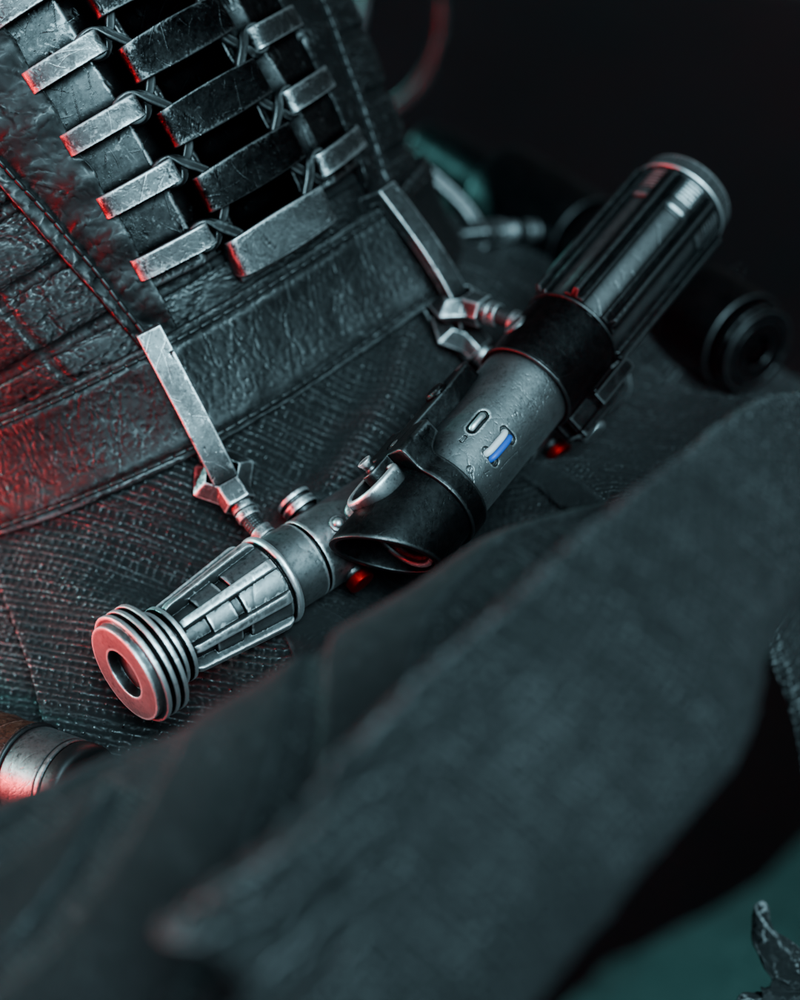 Starkiller Resin Statue - view 7