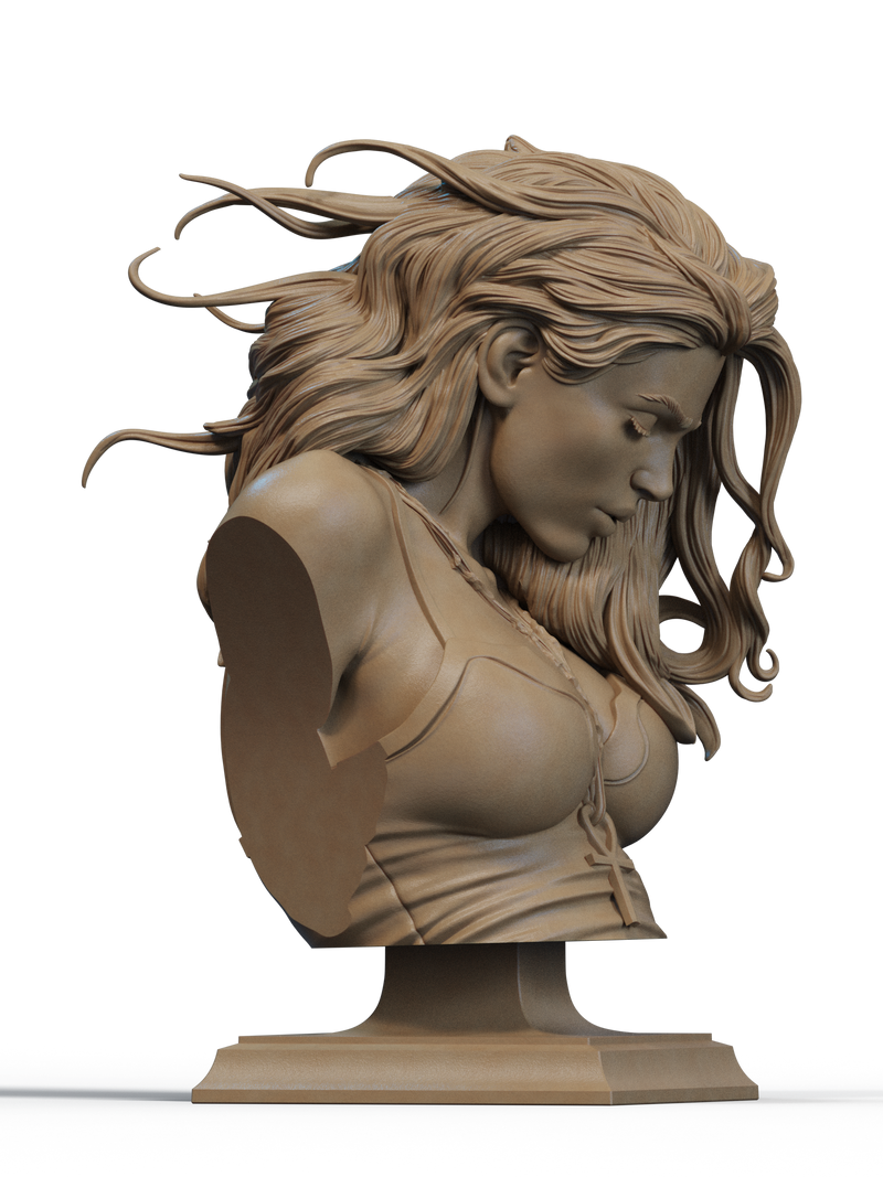 Death Resin Bust - Design 2 - view 2