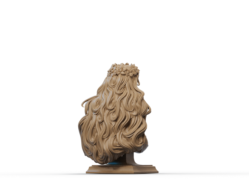 Artemis Resin Bust - view 2