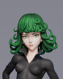 Tatsumaki Resin Statue - view 6