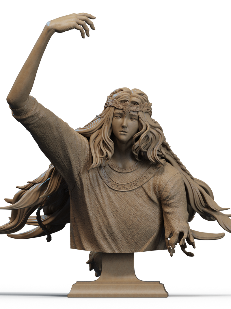 Starscourge Radahn Resin Bust - view 2