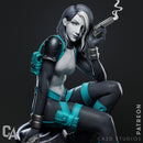 Domino Resin Statue - view 1