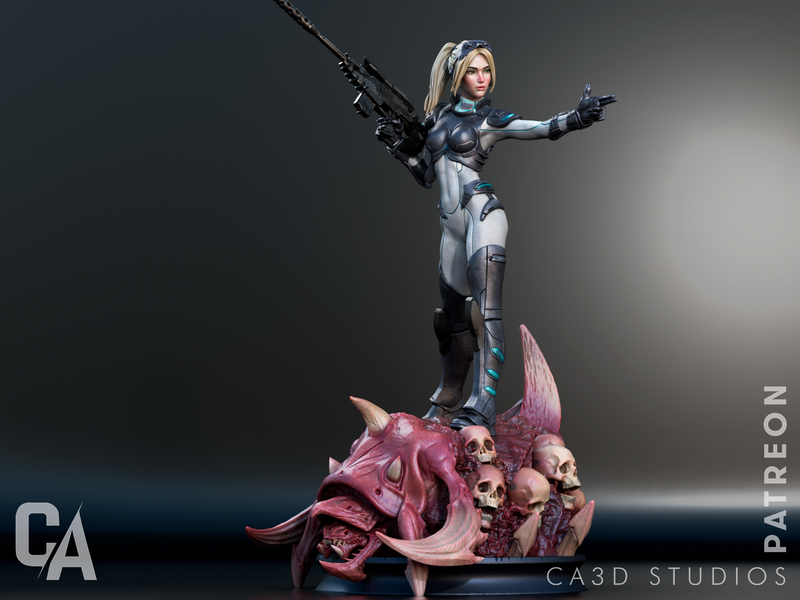 Nova Resin Statue - view 5