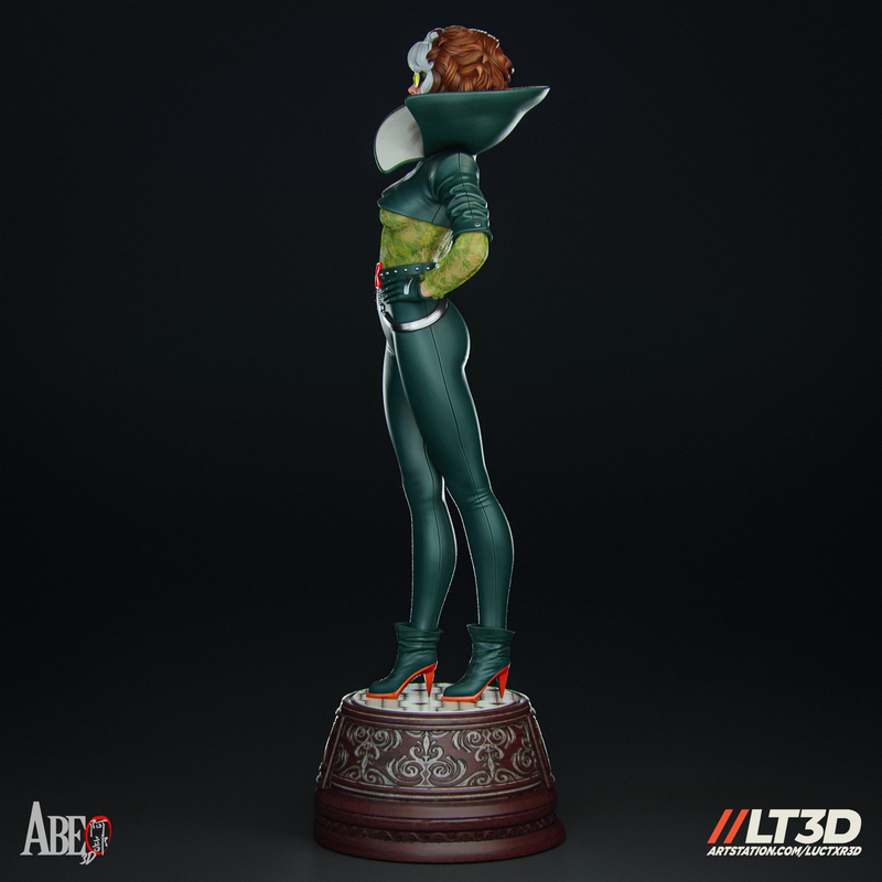 Rogue Hellfire Gala Resin Statue - view 6