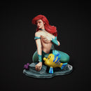 Mermaid Resin Statue - view 3
