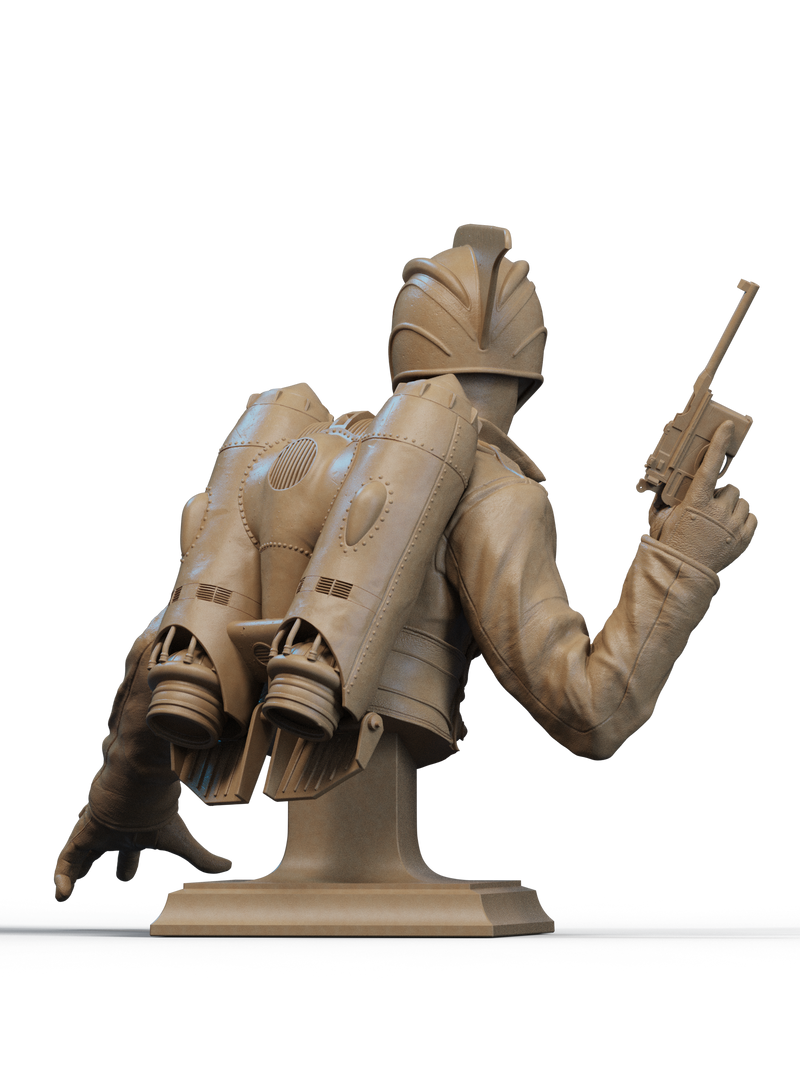 Rocketeer Resin Bust - view 3