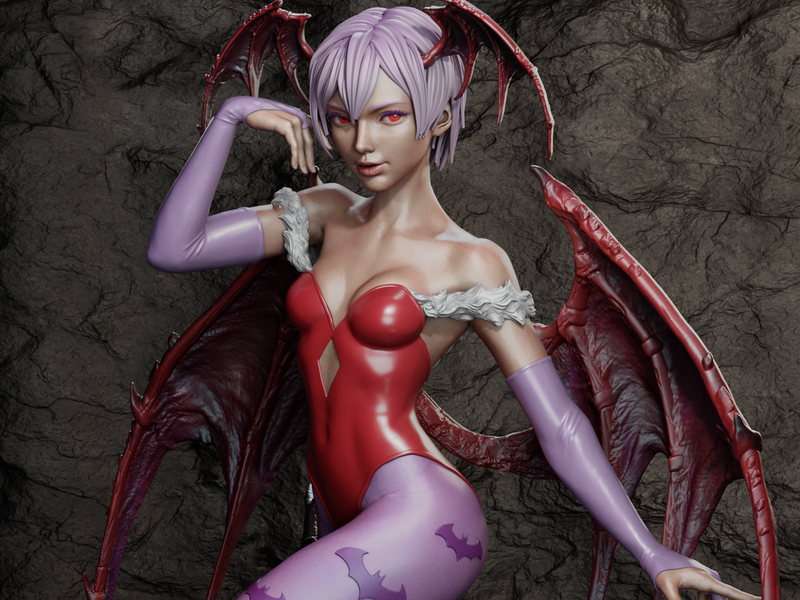 Lilith Resin Statue - Design 1 - view 1