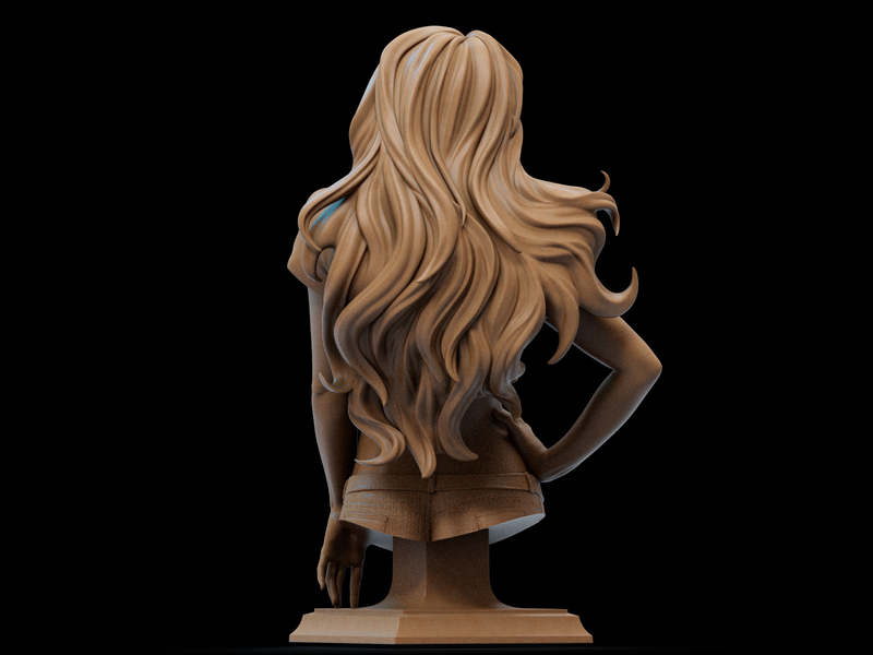 Mary Jane Resin Bust - Design 2 - view 5