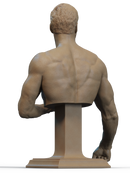Frank Dux Resin Bust - view 3